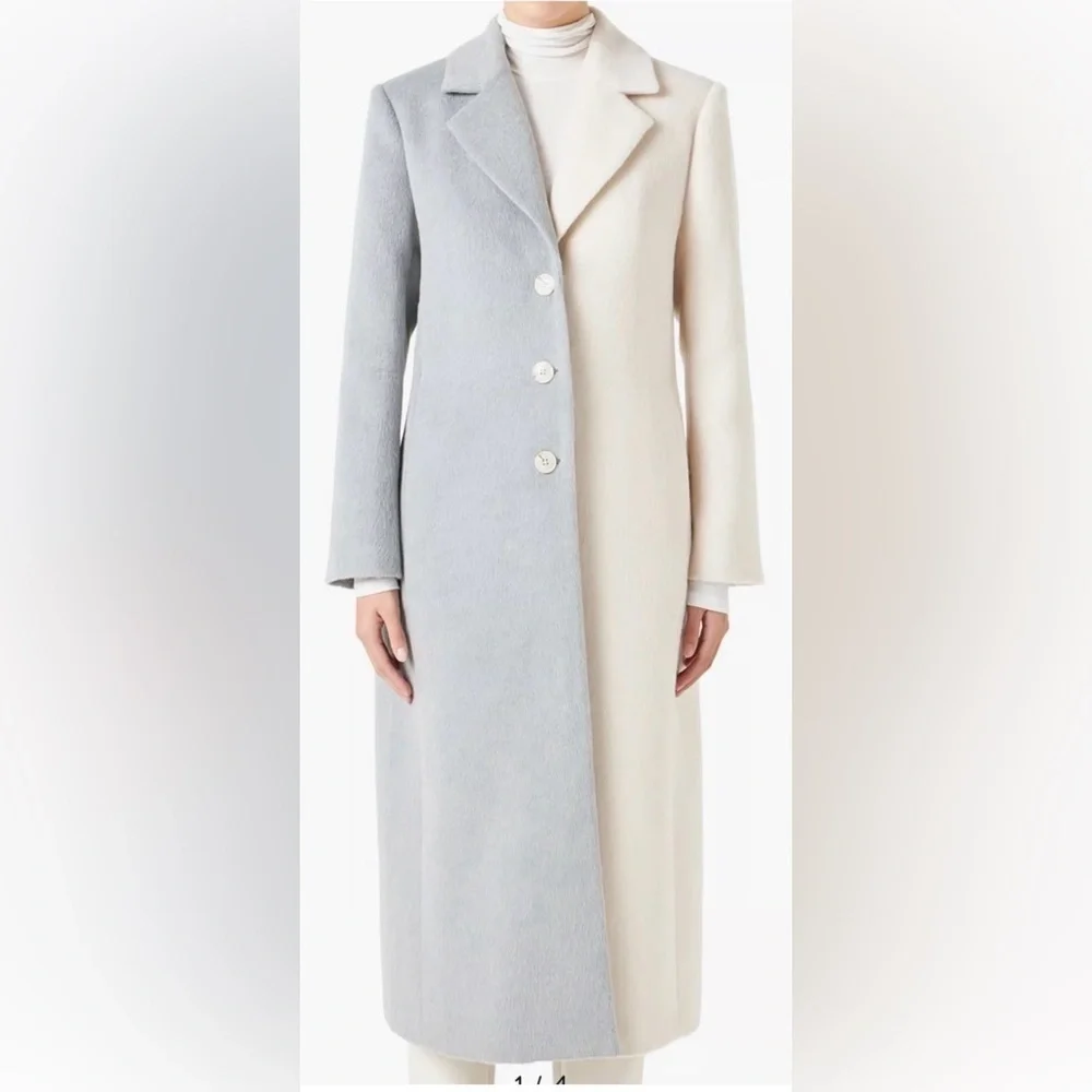 Endless Rose - Colorblock Maxi Color trench coat. Size Small NWT